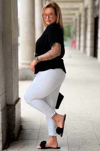 Bluse in Schwarz – Große Größen | Cavaricci.de