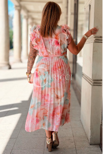 Kleid in Rosa – Große Größen | Cavaricci.de
