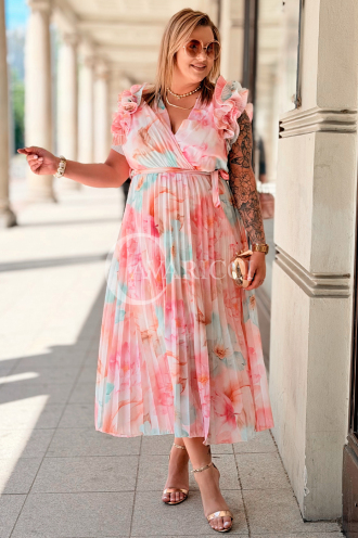 Kleid in Rosa – Große Größen | Cavaricci.de