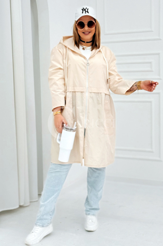ALMIRA Kleid in Beige – Große Größen | Cavaricci.de
