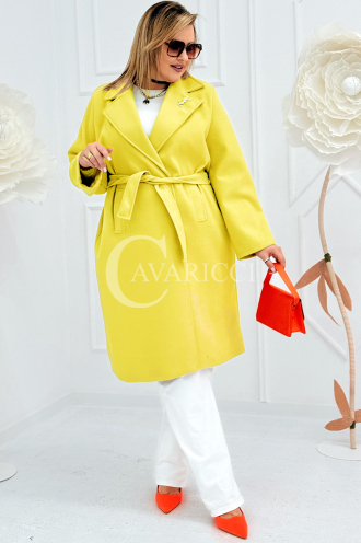 IRIS Kleid in Gelb – Große Größen | Cavaricci.de