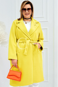 IRIS Kleid in Gelb – Große Größen | Cavaricci.de