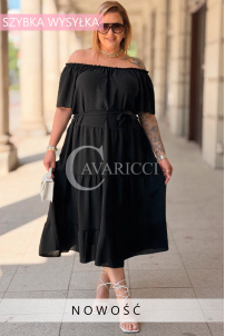 Kleid in Schwarz – Große Größen | Cavaricci.de