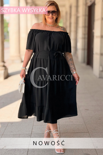 Kleid in Schwarz – Große Größen | Cavaricci.de