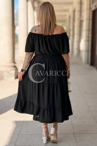 Kleid in Schwarz – Große Größen | Cavaricci.de