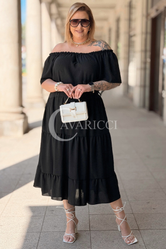 Kleid in Schwarz – Große Größen | Cavaricci.de
