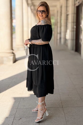 Kleid in Schwarz – Große Größen | Cavaricci.de