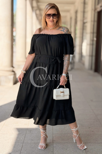 Kleid in Schwarz – Große Größen | Cavaricci.de