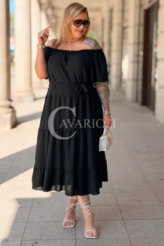 Kleid in Schwarz – Große Größen | Cavaricci.de
