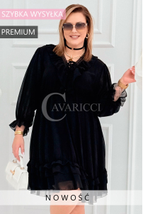 KAJA Kleid in Schwarz – Große Größen | Cavaricci.de