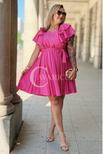 Kleid FOSCA Fuchsia – Elegant & Komfortabel für jeden Anlass