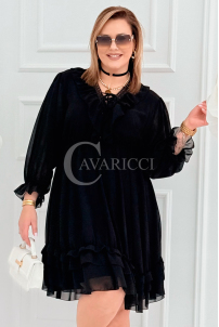 KAJA Kleid in Schwarz – Große Größen | Cavaricci.de