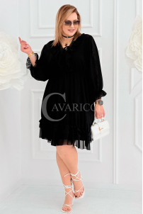 KAJA Kleid in Schwarz – Große Größen | Cavaricci.de