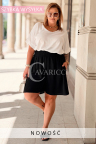 Neu! Lockere Shorts HEBE – Breiter Gummibund und Taschen Farbe Schwarz