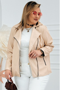 ROMINA Kleid in Beige – Große Größen | Cavaricci.de
