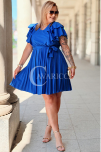 Kleid FOSCA Kornblumenblau – Elegante Eleganz für jeden Anlass