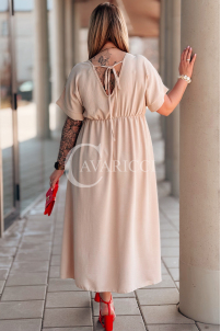 ISAIA Kleid in Beige – Große Größen | Cavaricci.de