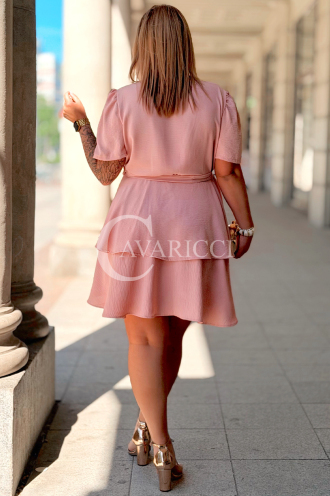 Kleid in Rosa – Große Größen | Cavaricci.de