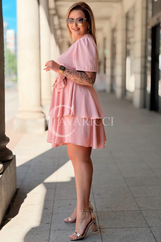 Kleid in Rosa – Große Größen | Cavaricci.de