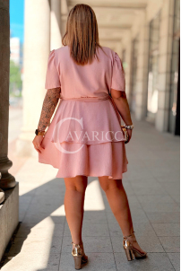 Kleid in Rosa – Große Größen | Cavaricci.de