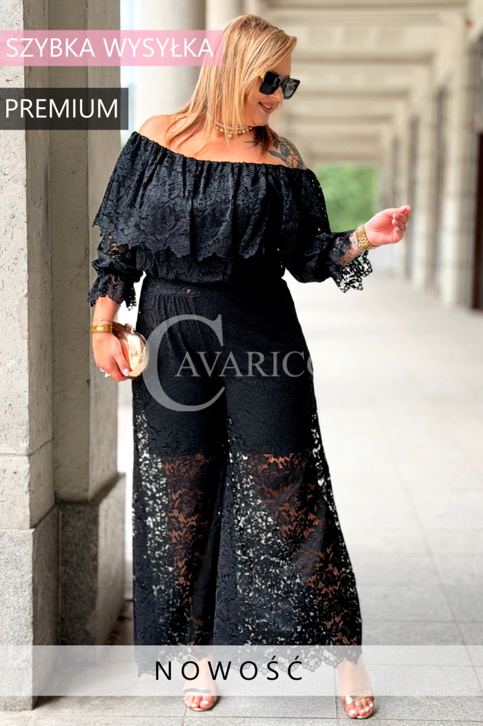 Jumpsuit in Schwarz – Große Größen | Cavaricci.de