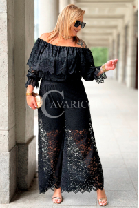 Jumpsuit in Schwarz – Große Größen | Cavaricci.de