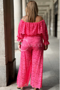 Jumpsuit in Rosa – Große Größen | Cavaricci.de