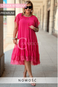 Kleid in Rosa – Große Größen | Cavaricci.de