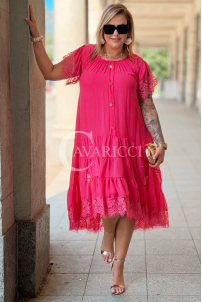 Kleid in Rosa – Große Größen | Cavaricci.de