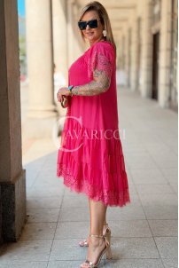 Kleid in Rosa – Große Größen | Cavaricci.de