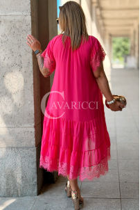 Kleid in Rosa – Große Größen | Cavaricci.de