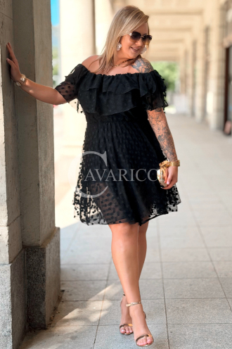 Kleid in Schwarz – Große Größen | Cavaricci.de