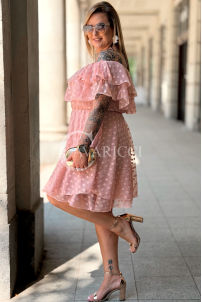 Kleid in Puderrosa – Große Größen | Cavaricci.de