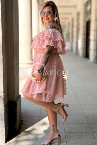 Kleid in Puderrosa – Große Größen | Cavaricci.de