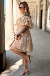 Kleid in Beige – Große Größen | Cavaricci.de