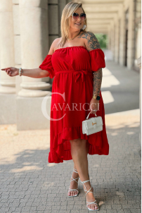 Kleid in Rot – Große Größen | Cavaricci.de