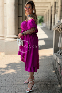 Kleid in Fuchsia – Große Größen | Cavaricci.de
