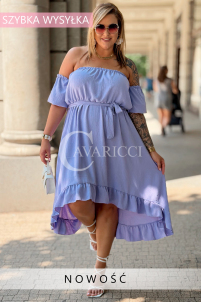 Kleid in Flieder – Große Größen | Cavaricci.de