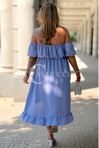 Kleid in Flieder – Große Größen | Cavaricci.de