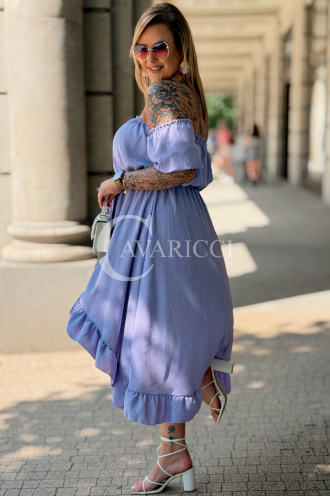 Kleid in Flieder – Große Größen | Cavaricci.de