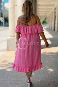 Kleid in Rosa – Große Größen | Cavaricci.de