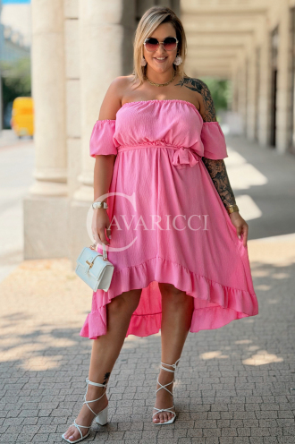 Kleid in Rosa – Große Größen | Cavaricci.de