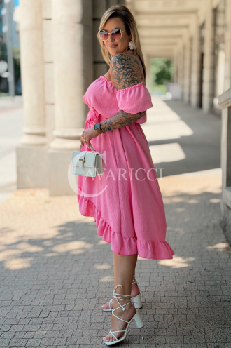 Kleid in Rosa – Große Größen | Cavaricci.de