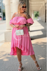 Kleid in Rosa – Große Größen | Cavaricci.de