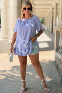 Bluse Anita Lila – Leicht, Feminin & Bequem | 63 zł