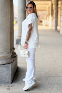 VANELLA Bluse in Weiß – Große Größen | Cavaricci.de