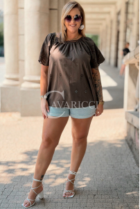Bluse DALILA – Ajour-Stickerei & femininer Schnitt