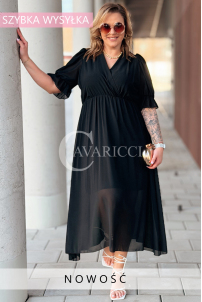 NOTTE Kleid in Schwarz – Große Größen | Cavaricci.de