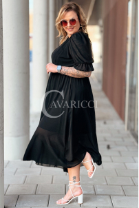 NOTTE Kleid in Schwarz – Große Größen | Cavaricci.de