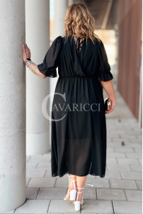 NOTTE Kleid in Schwarz – Große Größen | Cavaricci.de
